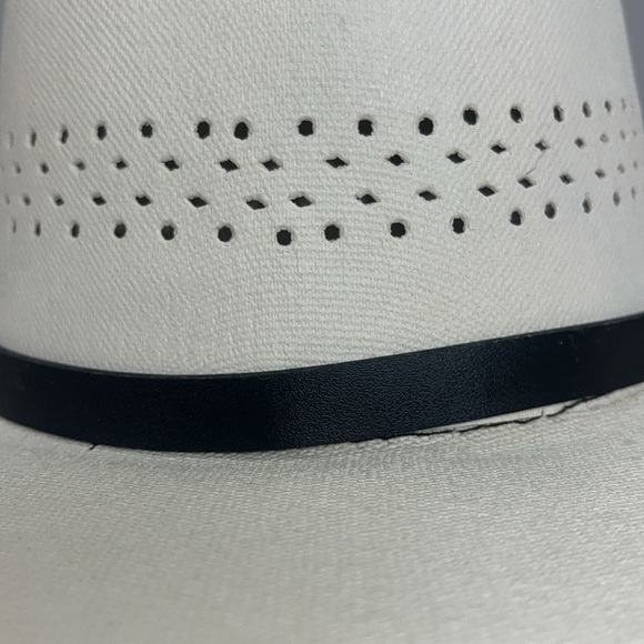 Rodeo Cowgirl or cowboy western stiff hat made in Mexico / preowned size medium - Picture 15 of 15